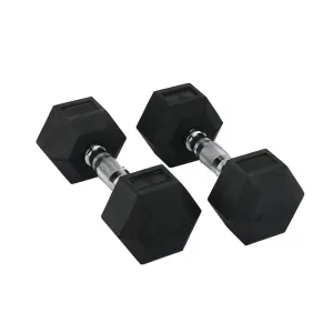 Everyday Low Price Hit Fitness Hex Dumbbells | 27.5kg New & Noteworthy, Personal Fixed Barbell, Boxing,MMA
