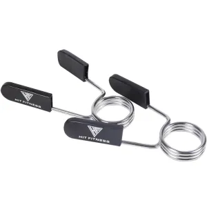 Everyday Low Price Hit Fitness Spring Collars With Black Handles 50mm | Pair Act Fast, Water Rowers, Weight Vests