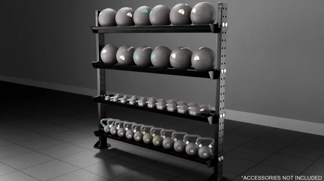Everyday Low Price THROWDOWN XTR Storage Rack (6ft) Back in Stock, Gym bag with shoe compartment