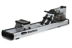 Everyday Low Price WaterRower M1 Rower with S4 Performance Monitor Top-Rated, Weight Bars