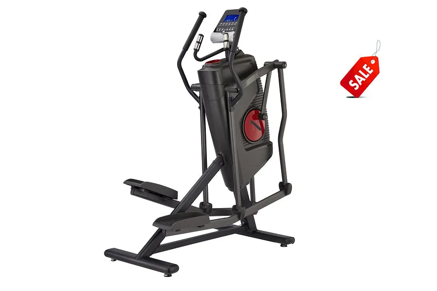 California Fitness AM3 Adaptive Motion Elliptical, Quiet elliptical for apartment, Fitness,Activity Trackers, Rollable Sled Track