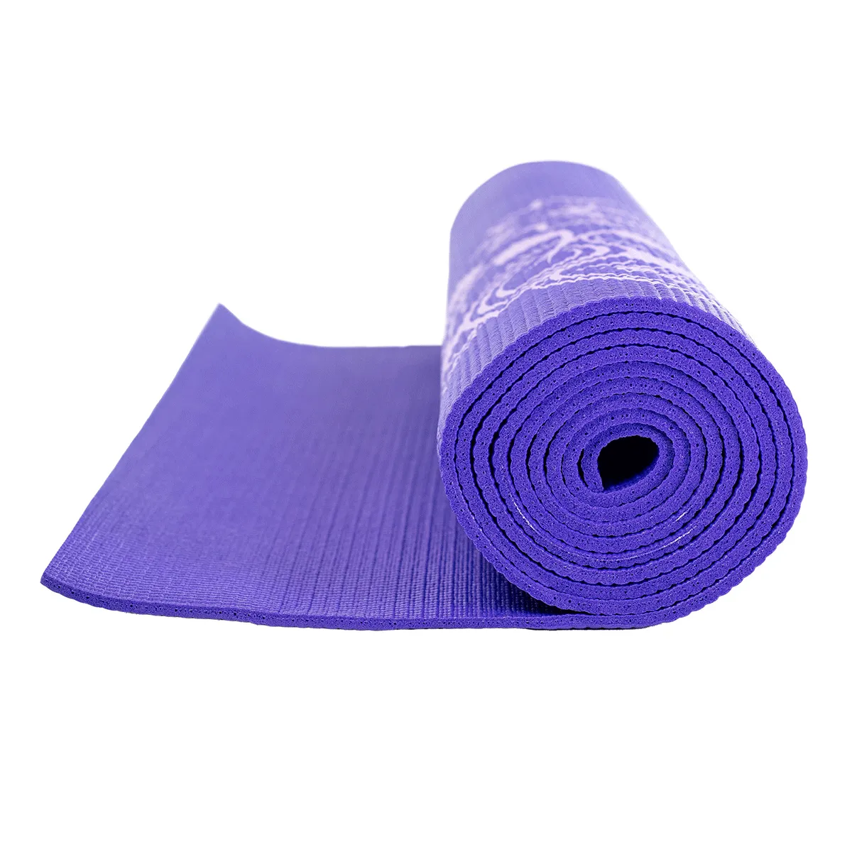 Fitness Mad Mandala Alignment Yoga Mat-4mm Purple, Parallettes for calisthenics, Best elliptical machine