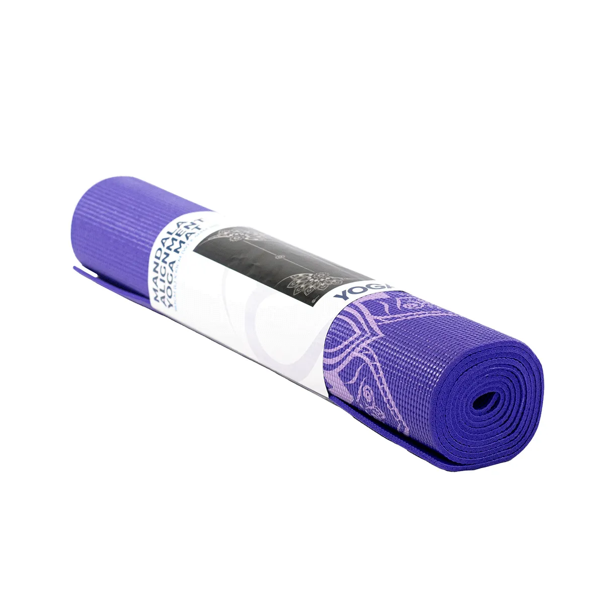 Fitness Mad Mandala Alignment Yoga Mat-4mm Purple, Vertical climber machine, Protein shaker bottle