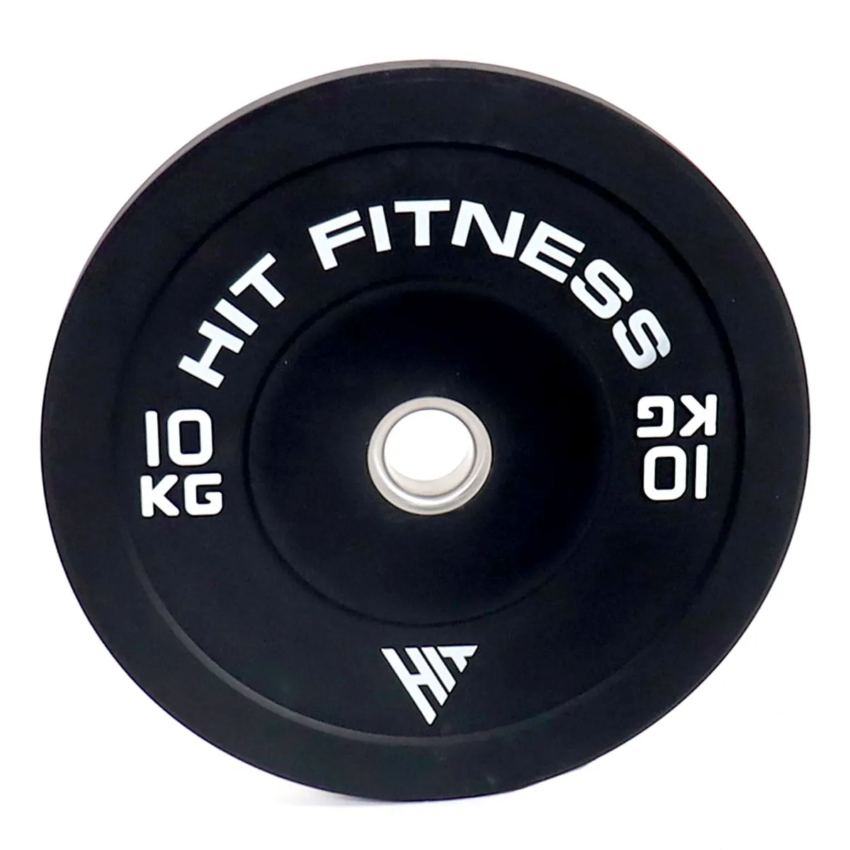 Hit Fitness 120kg Black Bumper Plates Athletic Weight Set, Gym bag with shoe compartment, Deadlift platform