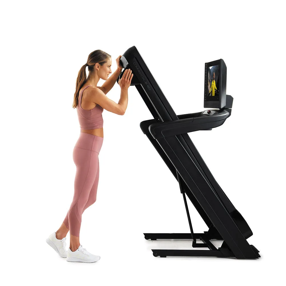 NordicTrack 2450 Treadmill, Rollers, Rubber Hex Dumbbells, Smith Machines