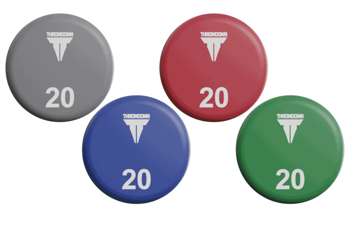 THROWDOWN Urethane Barbell EZ Curl (20-110lb Set), Pump Sets,Studio Barbells, Legpress,Hack Squats, Cross trainer elliptical