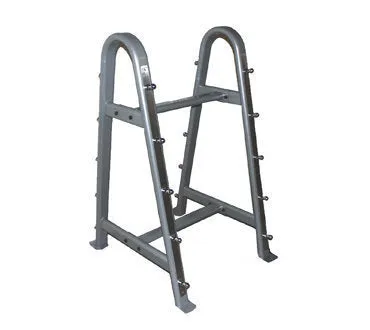 TROY Double Sided Horizontal Barbell Rack, Metal Weights