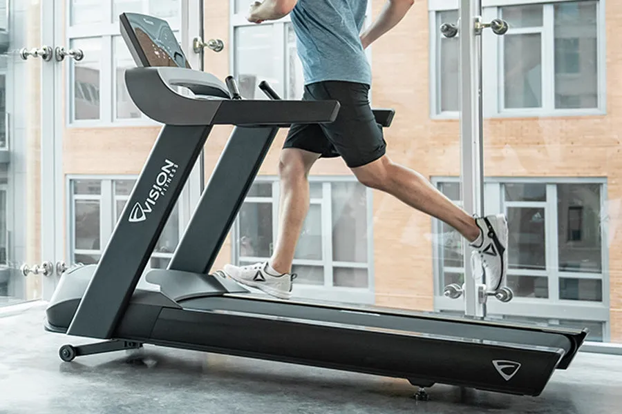 Vision T600 Light Commercial Treadmill, Sweatproof headband