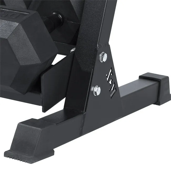 XM FITNESS 3-Tier Dumbbell Storage Rack, Rigs, Studio Dumbbells