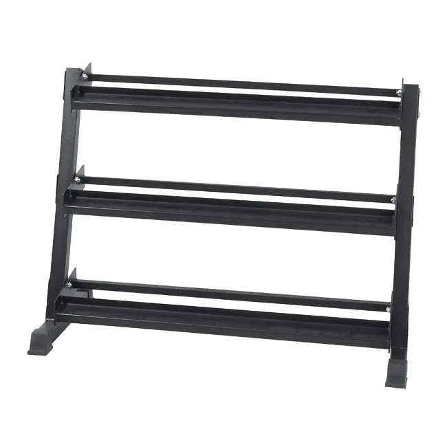 Everyday Must-Have XM FITNESS 3-Tier Dumbbell Storage Rack Made for You, Fixed Barbell Set (With Stand)