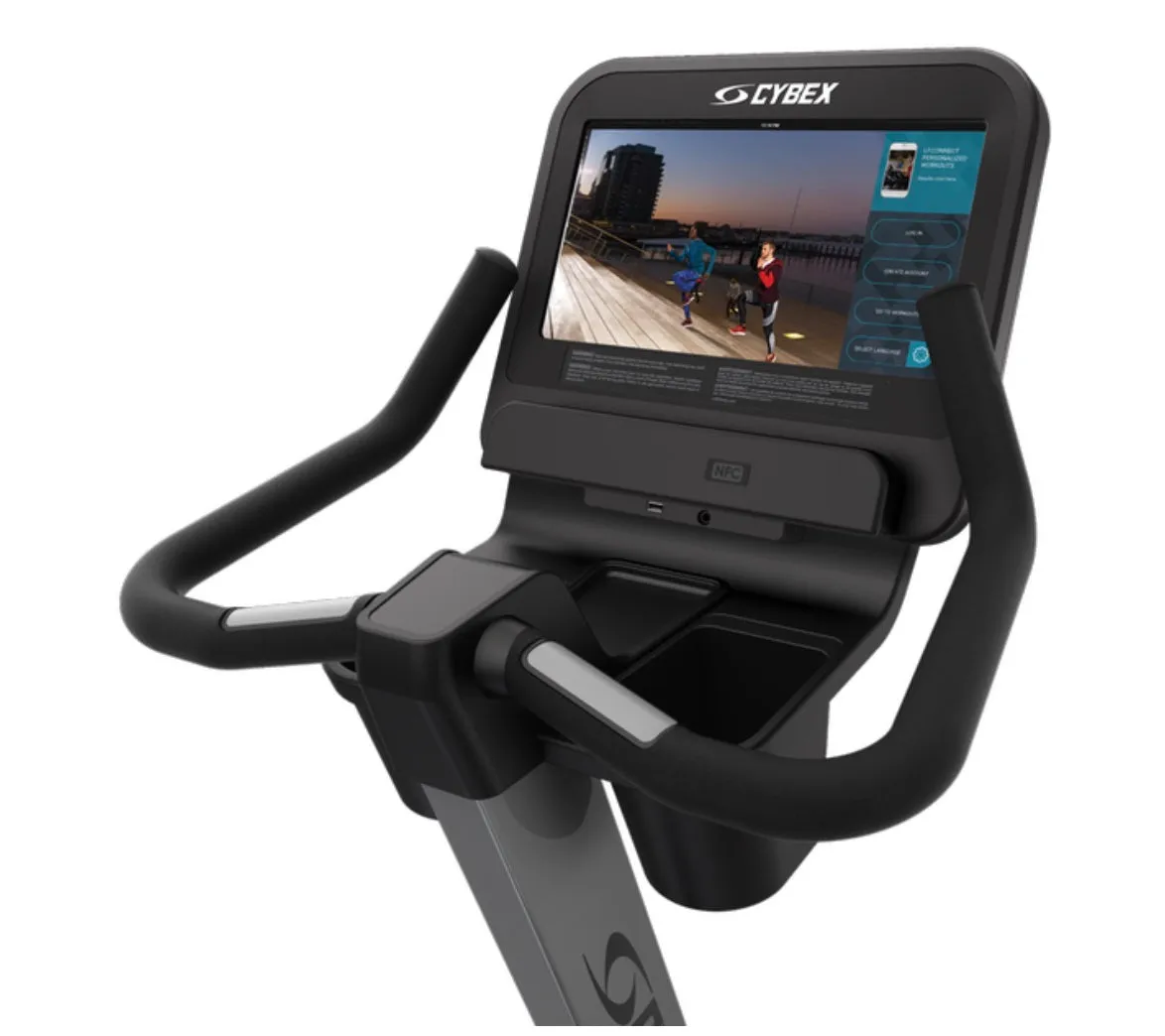 Cybex R Series Upright Bike, Weight Plates, Medicine Balls, Sit Ups,Push Ups