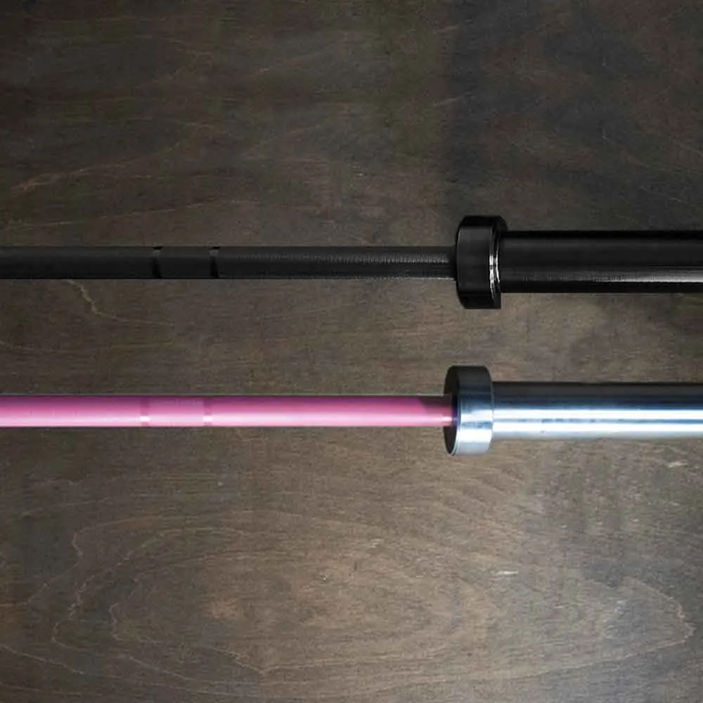 His (20kg) & Hers (15kg) Wonder Bars, Weight Bar Collars, Rower