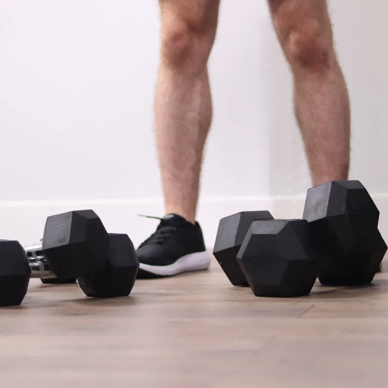 Hit Fitness Hex Dumbbells 10kg & 15kg | Bundle, Plate Loaded Equipment, Cervical neck traction