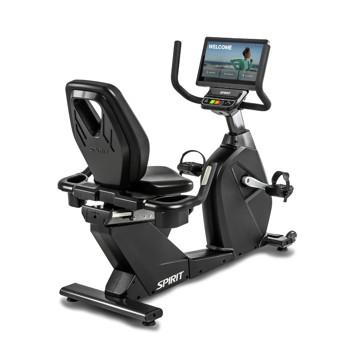 Everyones Talking Spirit CR1000-ENT Recumbent Bike Editors Choice, Fitness Chair, Childrens resistance bands