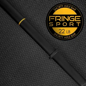Everyones Talking Stubby Axle Barbell - Rackable Shorty Bar A Smarter Choice, Parallettes for calisthenics, Yoga bolster pillow