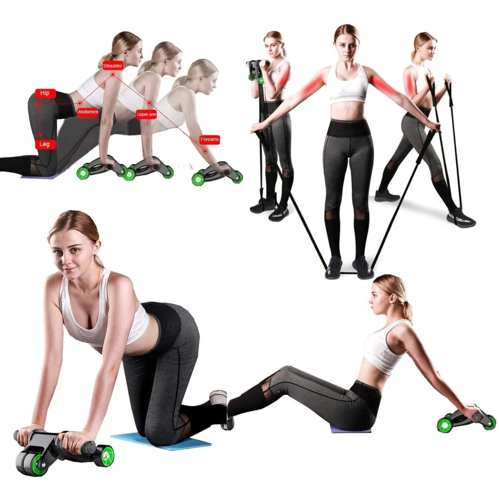 Fan Favorite 4 Wheels Ab Roller for Core Workout Worth the Hype, Ice Bath Tubs