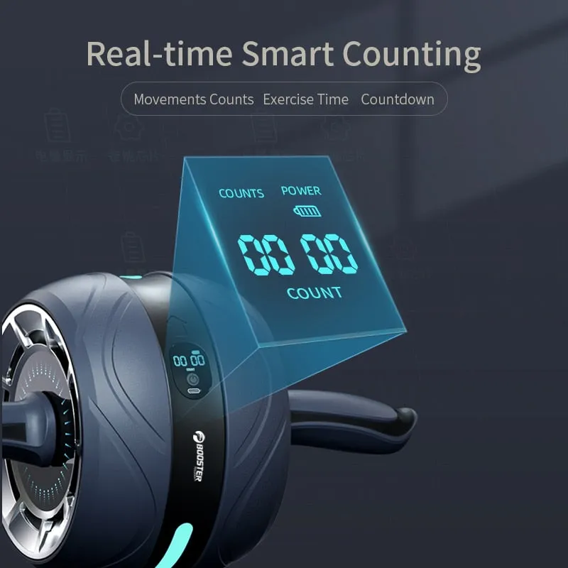 Ab Roller with Smart Counting, Knee brace for running