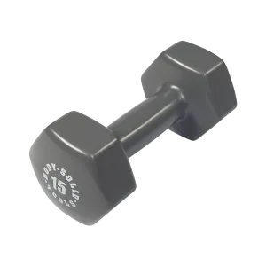 Fan Favorite Bodysolid Gray 15lb Vinyl Dumbbell Only a Few Left, Dumbbell Sets, Barbell Rack, Best elliptical machine
