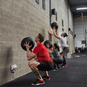 Fan Favorite Crossfit Muscle Building Exercise Ball While Supplies Last, Black Friday fitness deals, Slam Balls, Overhead pulley storage