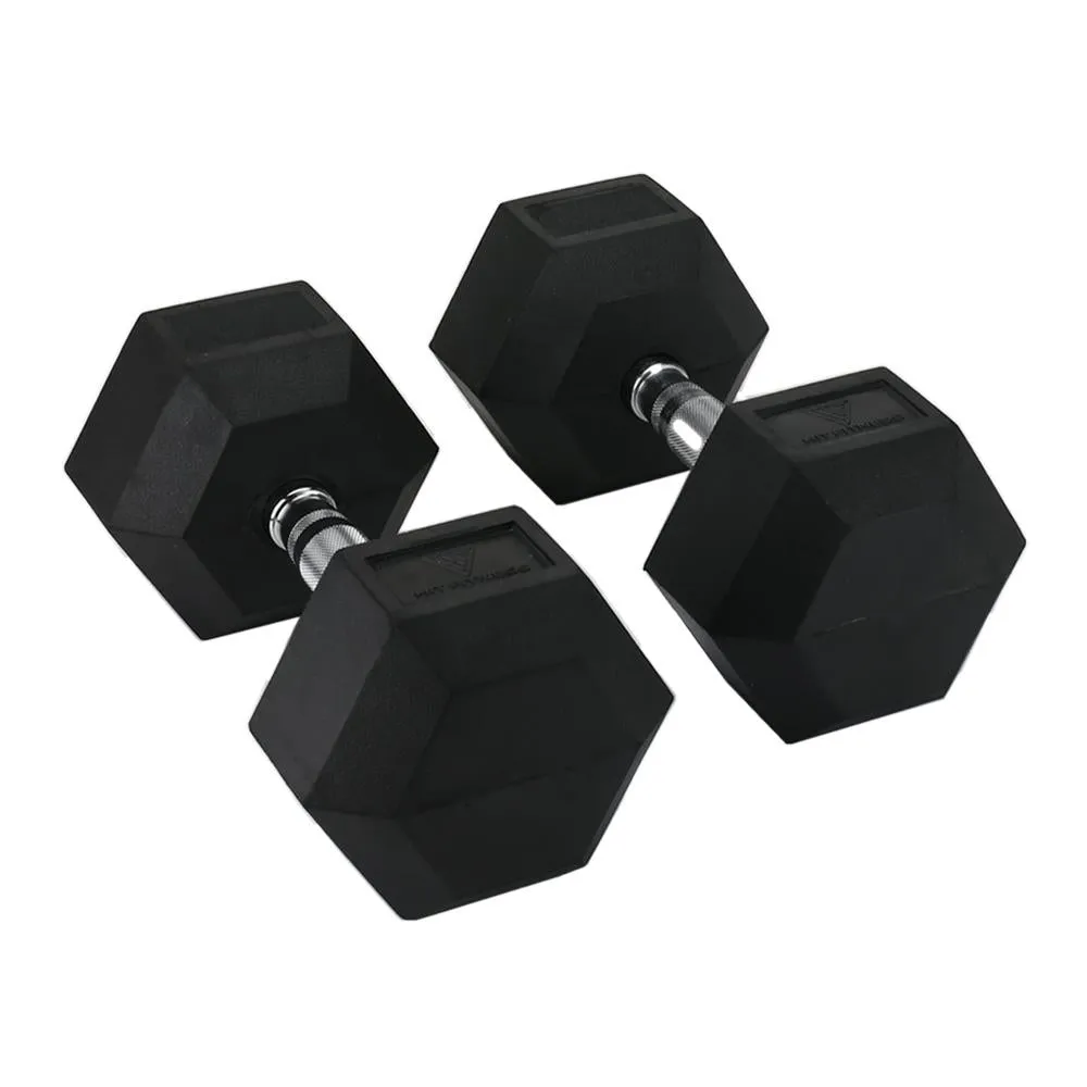 Fan Favorite Hit Fitness Hex Dumbbells | 42.5kg Everyones Talking, Quiet elliptical for apartment
