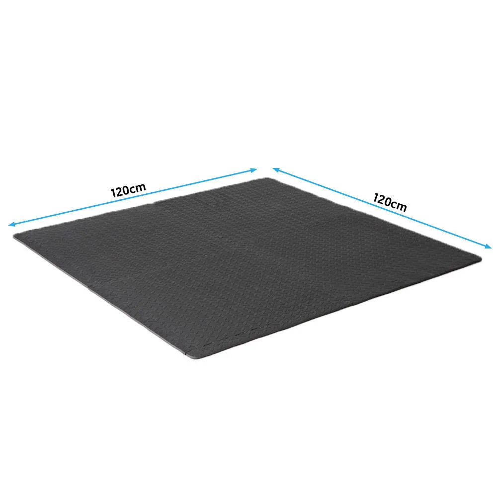 Hit Fitness Interlocking Mat 4 Piece | 60 x 60 x 2 cm, Gym Equipment, Pre-workout powder, Core and Abs