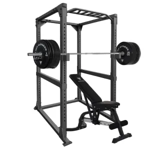 Fan Favorite Hit Fitness Supreme Pack 120kg | Rack - Bench - Black Bumper Plates Trending Choice, Medicine Balls, Vibration plate machine, Bundles