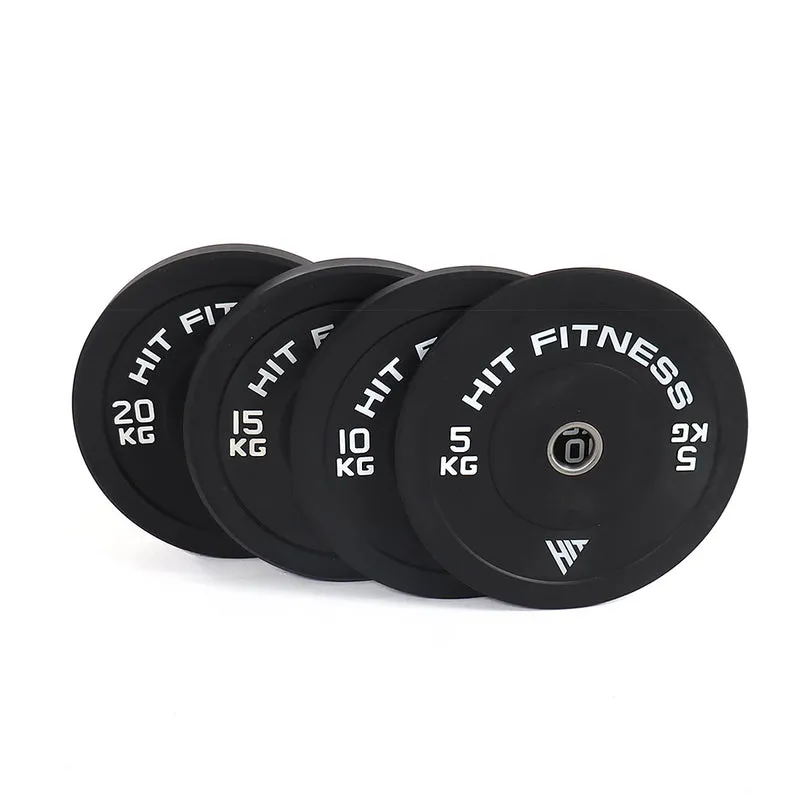 Hit Fitness Supreme Pack 120kg | Rack - Bench - Black Bumper Plates, Massage Guns, Pre-workout powder, Balance board for kids