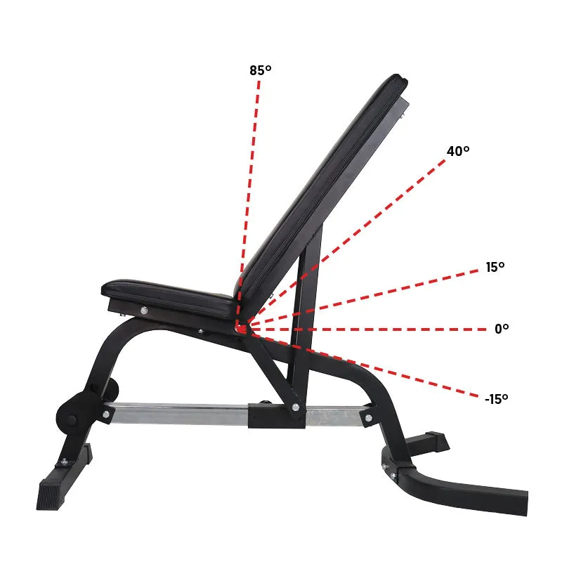 Hit Fitness Supreme Pack 120kg | Rack - Bench - Black Bumper Plates, Aerial yoga hammock