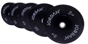 Fan Favorite JORDAN HG BLACK RUBBER BUMPER PLATES - 150kg Set Top-Rated, Upper Body Bikes, Bars, NordicTrack Commercial 1750