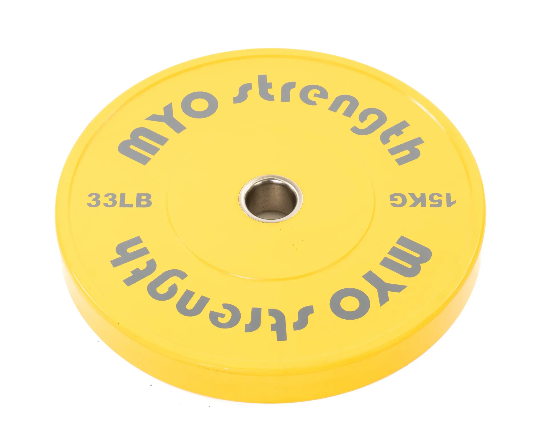 MYO Strength Olympic Solid Rubber Coloured Bumper Plate - 450 mm, Rower Accessories, Battle Ropes, Dip Station