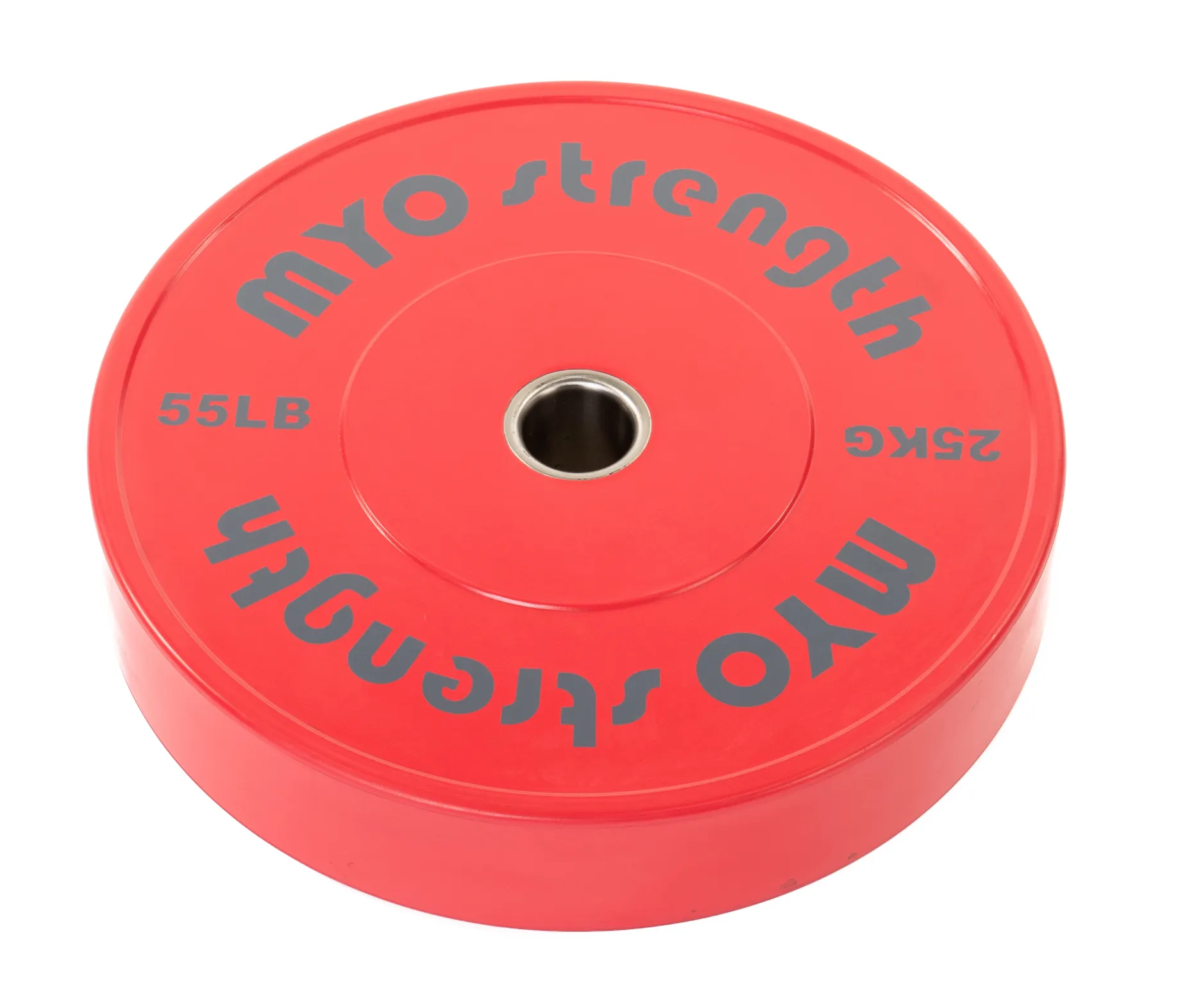 MYO Strength Olympic Solid Rubber Coloured Bumper Plate - 450 mm, Cervical neck traction, New Year workout sale