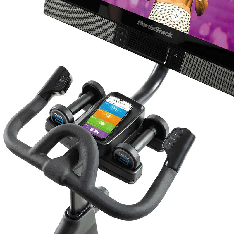 NordicTrack S27i Studio Cycle, Fixed Barbell Set