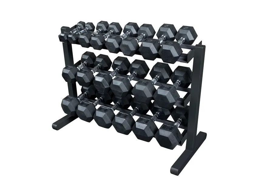 Fan Favorite Warrior Rubber Hex Dumbbell Set w/ Rack (5-50lbs) (SUMMER SALE) Only Today, Heart rate monitor chest strap, Pilates Reformers, Suspension Trainers