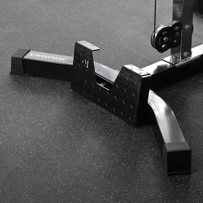 XM FITNESS Single Column Functional, Gym equipment mat flooring, Medicine Ball,Weight Ball, Armband phone holder