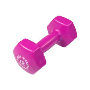 Final Call Bodysolid Magenta 12lb Vinyl Dumbbell Hot Deal, Air,Magnetic Rowers