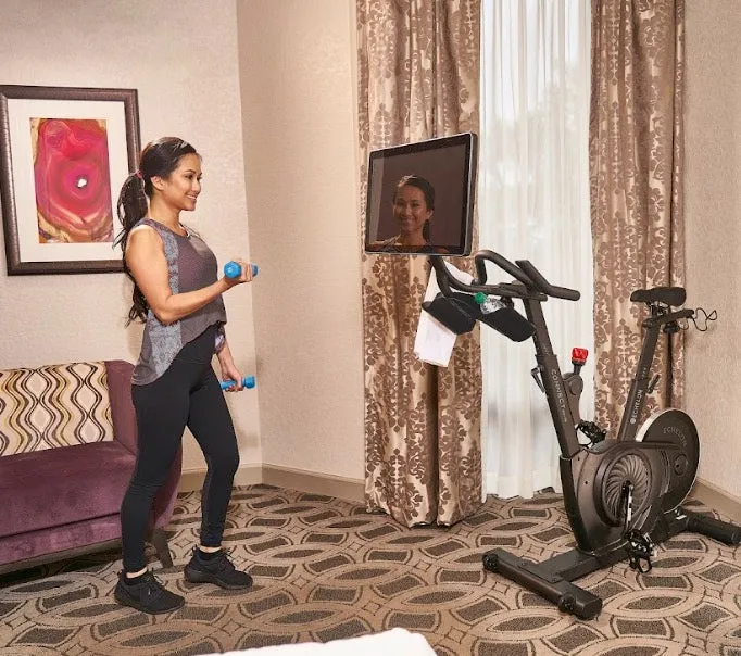 Echelon EX-7S Connect Bike, Mini trampoline rebounder