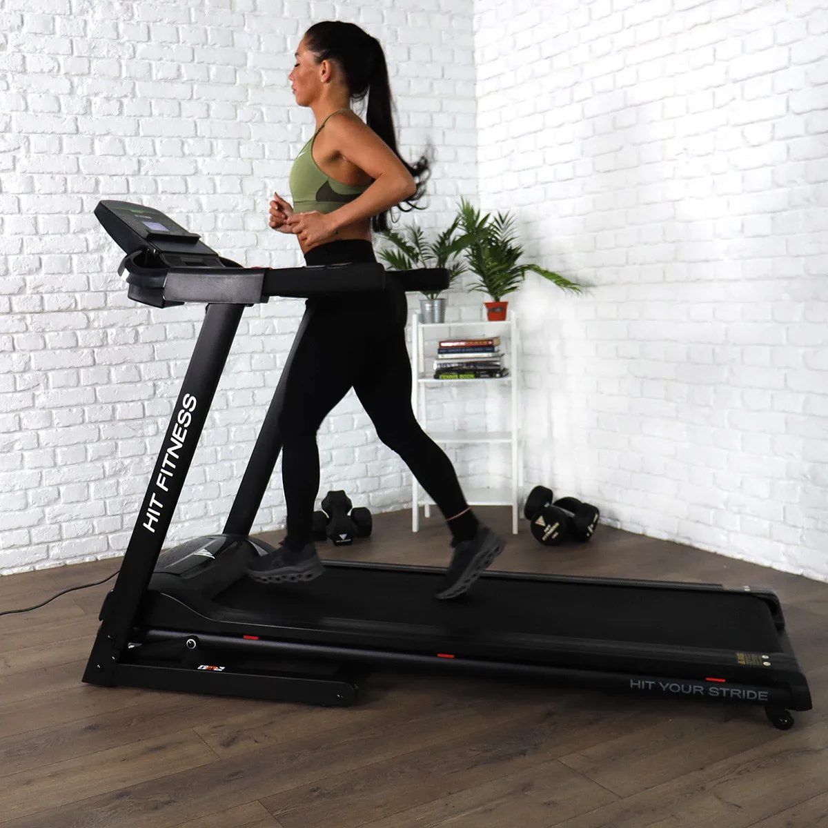 Hit Fitness H4 Treadmill, Equipment Storage