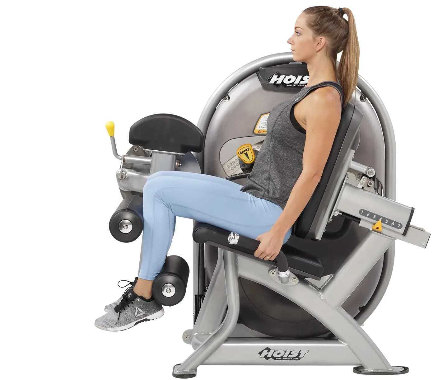 Hoist Clubline Leg Curl, Plates