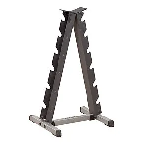 Body Solid Vertical 6-Pair Dumbbell Rack - GDR44, Yoga blocks cork, Treadmill Parts,Accessories, Best treadmill under $500