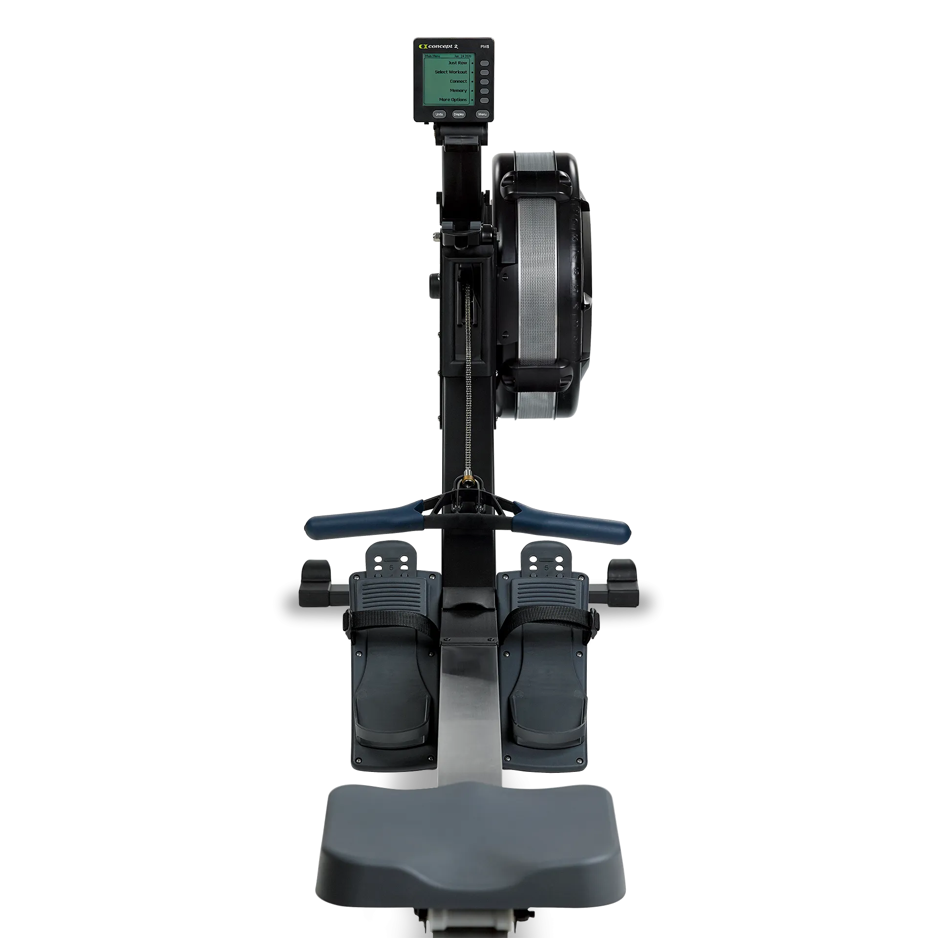 Concept2 - Model D RowErg - PM5 Black, Sandbags,Battleropes, Calisthenics, Knee brace for running