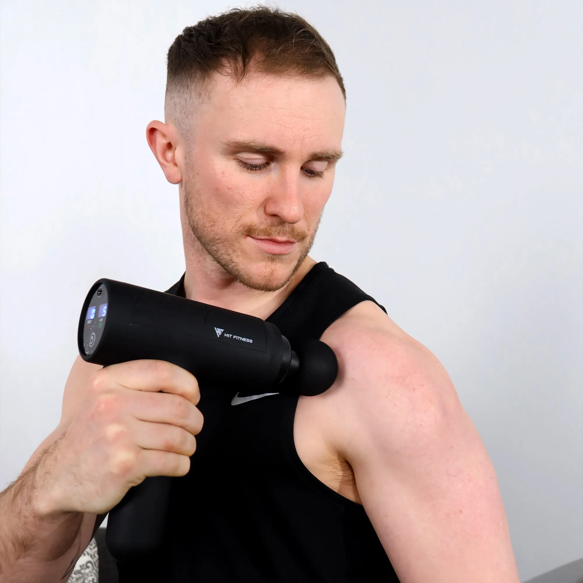 Hit Fitness Massage Gun, Cervical neck traction, TENS unit muscle stimulator