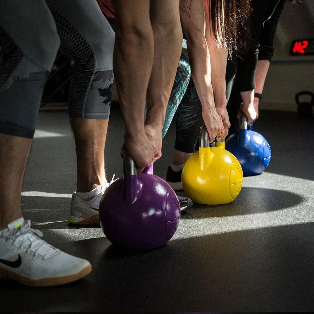 Hit Fitness Steel Competition Kettlebell | 16kg, Handles