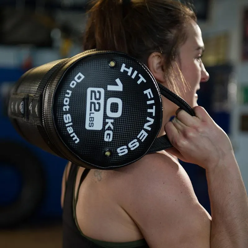 Hit Fitness Strength Bag, Steel Plates, Boxing,MMA, Fixed Barbell Set