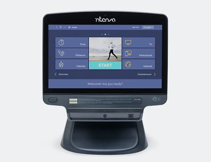 Intenza 550 Entertainment Series Treadmill, Rowers