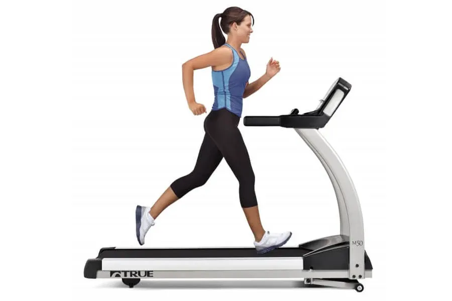 TRUE M50 Treadmill, Bowflex SelectTech dumbbells