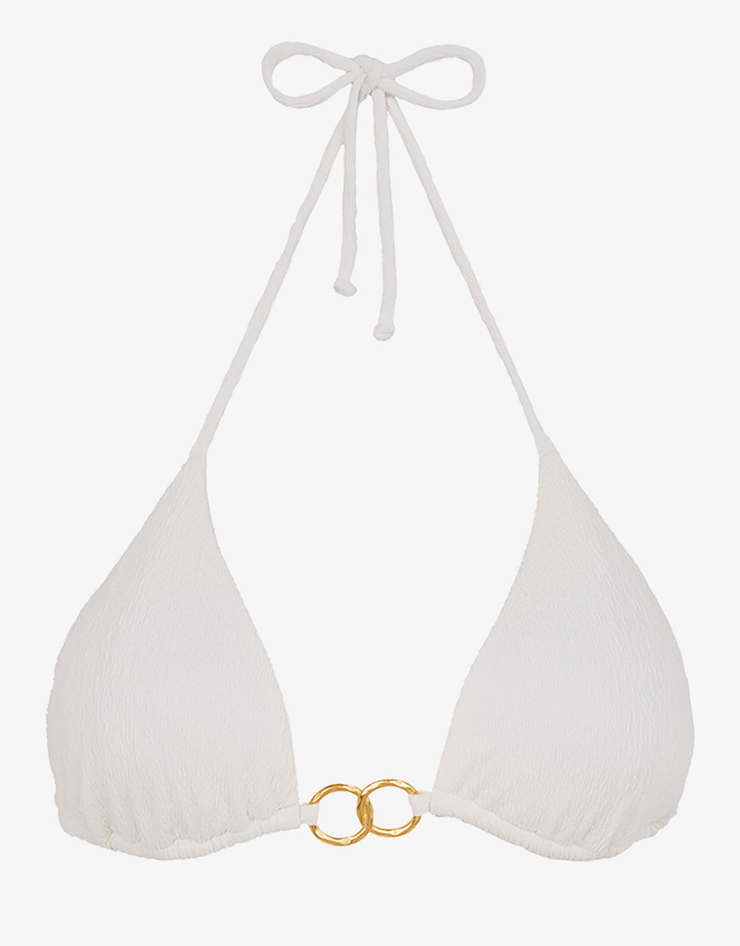 Firenze Jolie Tri Bikini Top - White