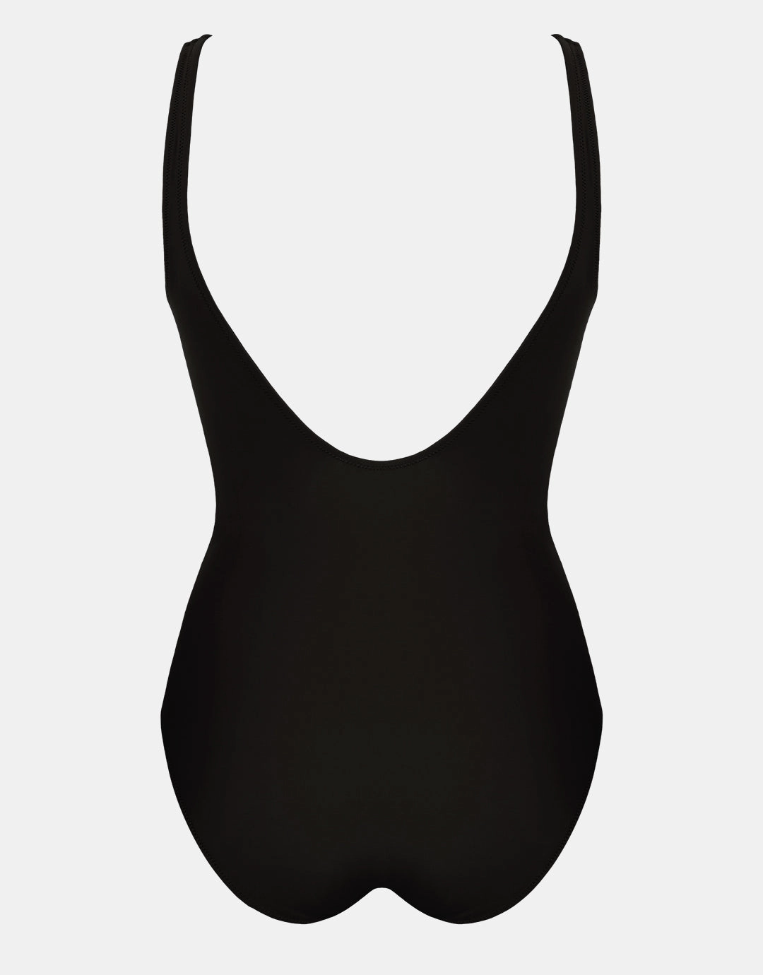 Floral Safari Shaped Neck Swimsuit - White Jungle
