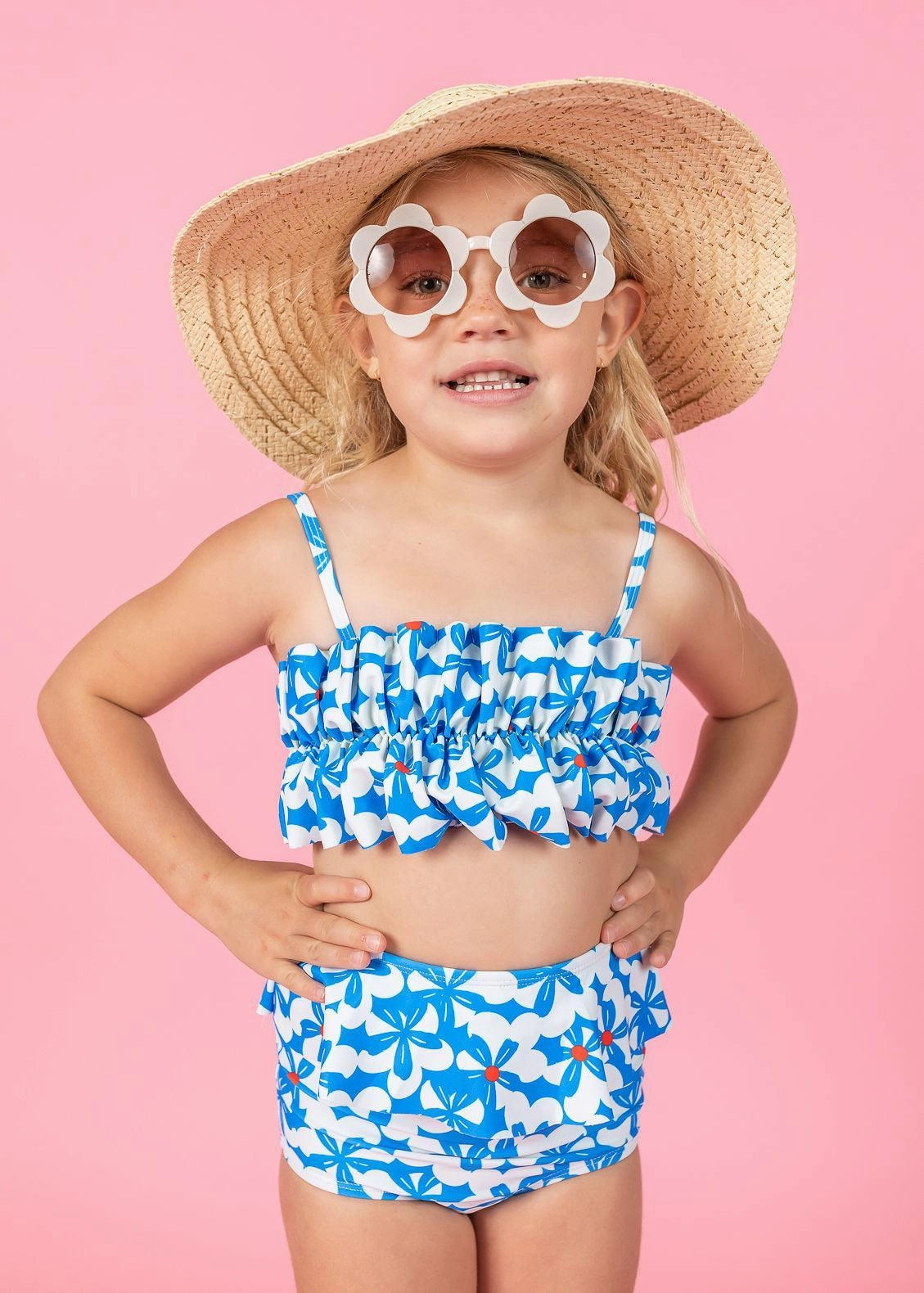 Flowerworks | Mini Oversized Ruffle Top