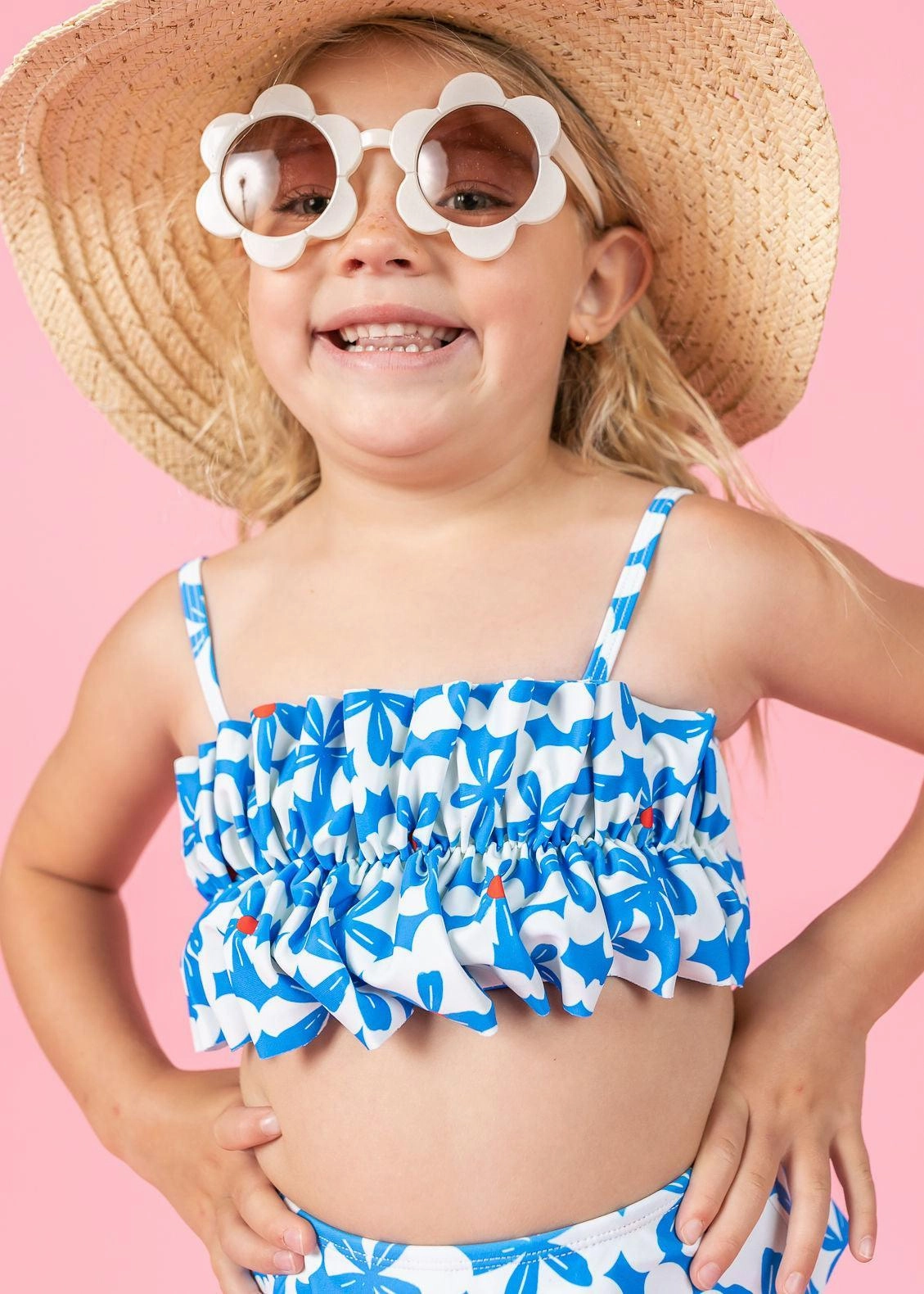 Flowerworks | Mini Oversized Ruffle Top