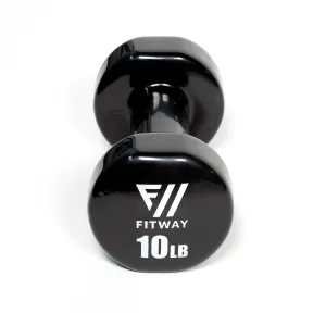 Fresh Drop Fitway Vinyl Dumbbell - 10lb. Selling Fast, Exercise Mats, Magnetic rowing machine, Foldable weight bench
